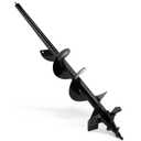 SYITCUN Auger Drill Bit for Planting - 4"X32" Heavy-Duty Auger Post Hole Digger for Fence- 3/8" Hex Drive Drill