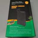 hygger Turtle Tank Filter for 5-55gallon Low Water Level Filter with Multifunction Filtration Drainage Adjustable Aquarium Power Filter for Frog Newt Amphibious Reptiles