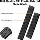 4PCS Car Door Edge Guards Door Sill Protector for Honda Ridgeline 2017-2025 2026 Accessories ABS Plastic Material Matte Black Car Door Threshold Protection