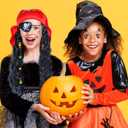 Pirate Costume Wig Set Halloween Dress Up Pirate Wig Bandana Eye Patch Theme Party Pirate Cosplay Accessories