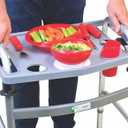 Essential Medical Supply Molded Walker Tray with Cup Holder - Perfect for Mobility and Transport, Fits Most Walkers and Provides Convenient Tray for Almost Any Folding Walker