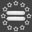 100PCS Balloon Arch Clips, Reusable Balloon Clips for Balloon Arch, Plastic Balloon Supplies for Stand, Balloon Garland Clips for Party Wedding Baby Shower Decorations