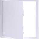 QWORK Access Panel for Drywall - 20x20 Inch Plastic Access Door, Removable Wall Access Panel Compatible with Plumbing & HVAC Systems
