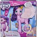 My Little Pony Hasbro, New Generation - Princess Petals Estrella de la Msica, Canta y Mueve Las Alas, Juguete Interactivo para Nias de 5 Aos en Adelante, Incluye Accesorios.