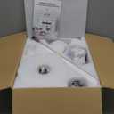 42" Black Ceiling Fans with Lights - Modern Low Profile Ceiling Fan with Lights and Remote Control, 5 Dual-Sided Blades, Reversible DC Motor, Ceiling Fan for Indoor and Outdoor