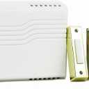 Newhouse Hardware Electric 2-Tone Door Bell Chime Kit with 16V 10VA Transformer and Lighted Doorbell Push Buttons CKIT1, Doorbell Button, Transformer, and Doorbell Chime Replacement
