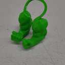 3D Printed Cat Muscle Arms, Halloween Cat Costume Accessory Neck Arms for Pet Cosplay, Lightweight Muscular Arms for Cats Birthday Party Supplies, Halloween Unique Costume Prop for Pets (Green)