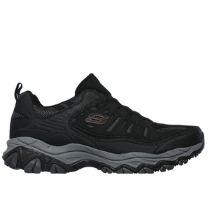 Skechers Men's Qtr Cut-Out Slip-On W/Air-Cooled Memory Foam, 9.5, Black