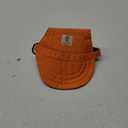 HIGH PAW Dog Sun Hat with Ear Holes - Adjustable Drawstring, Breathable Waterproof Design, UV Protection for Small, Medium & Large Dogs, Orange