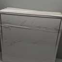 Marble Contact Paper, Peel and Stick Countertops Wallpaper, Waterproof Self Adhesive Wall Paper for Cabinets Drawers Kitchen Old Furniture(B) (30x60cm(12x24in) 1PCS)