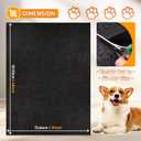 MODIGT Dog Crate Pad Liner for Kennel Training, 29"48" Under Pet Cage Mat Absorbs,Waterproof,Non-Slip,Washable Puppy Pee Pad to Protect Floors(Charcoal)