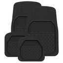 AUTO DRIVE Heavy Duty Deep Tray Car Floor Mats Set of 6