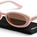 miyya Old Money Polarized Oval Sunglasses – 2025 Edition, UV400 Protection, Feather-Light Fit & Trendy Colors