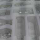 36Pcs Bud Vases Set Small Vintage Glass Bottles Clear Bud Vases in Bulk Multiple Shape Cute Glass Vases for Rustic Wedding Centerpieces Table Decorations and Home Decor(Clear)