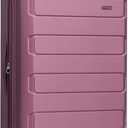 Traveler's Choice Pagosa Hardshell Expandable Luggage with Spinner Wheels, Mauve, 30-Inch Large