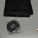 Yotache Magnetic Screen Door for 32x80 Doors, Screen Size 34"x81" High-Density Fiberglass Mesh with Powerful Magnets & Windproof Hasp for Front/Back Patio Doors, Black