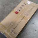 Tempered Glass Display Cabinet with Lights, 4-Tier Curio Cabinet with Glass Doors and Lock, Glass Display Case for Collectibles, for Living Room, Bedroom, Office, Double Door, White