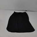 Vlazom Women's Satin Half Slip Under Slip Long Underskirt Half Slips for Under Dresses Slip Side Slit Size S-XXL (Medium, Black)