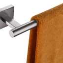 KOKOSIRI Towel Holder Bathroom Accessories Towel Bar for Bath Kitchen Necklace Holder 24 Inch Brushed Nickel Stainless Steel B4005BR-L24