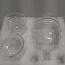 Whiskey Decanter Set Transparent Creative with 2 Glasses, Whiskey Flask Carafe Decanter for Brandy,Scotch,Vodka, Christmas Gifts for Men,Dad,Husband,Boyfriend