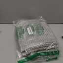 Home Brilliant Set of 2 Striped Corduroy Euro Sham Large Throw Pillow Cover Decorative Cushion Cover for Bed, 24 x 24 inch, Light Grey