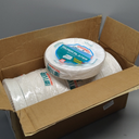 AJM AJMPP6GRE Green Label Paper Plates, Microwavable, 9" Diameter (12 Pack of 100)