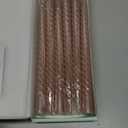 6 Pack 10 Inch Light-Mocha Spiral Taper Candles for Home Decor, Unscented Dripless Twisted Candlesticks for Weddings Dinner Holiday Decoration Formal Events