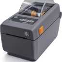 Zebra ZD410 203dpi Direct Thermal Desktop Monochrome Printer Print Width of 2 in USB Connectivity, USB Host - Grey- ZD41022-D01000EZ