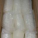 TELOSMA Natural Beeswax Candles Drippless - Smokeless Pure Beeswax Votive Candles - Mini Beeswax Pillar Candle for Home, Restaurants, Parties Decorations -Pack of 12, Off White