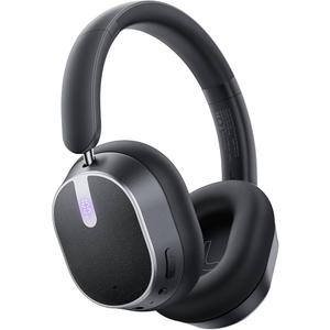 Active Noise Cancelling Headphones,120H Playtime Bluetooth 6.0 Wireless Headphones with Power Display & 6Mic ENC Calls, 360° Spatial Audio Over Ear Headphones Foldable Headset for Travel Office Game