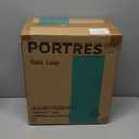 PORTRES 24" Farmhouse Ceramic Table Lamp Set of 2 for Bedroom Living Room White Desk Decor Bedside Lamps for Study Room Office Dorm Modern Accent Nightstand Lamp End Table Lamps