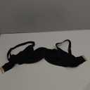 Popilush Bikini Tops for Women - Underwire Swimsuits Push Up Shapewear Ruched Bikinis Swimsuit Tops 2025 Bathing Suit (Small, Black)