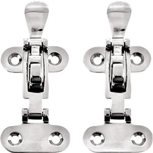 Marine Boat Lockable Latch 316 Stainless Steel Marine Hold Down Clamp Ant-Rattle Locker Hatch Hardware Dinghy Boats Yacht
