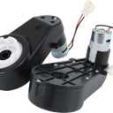 2 Pcs Kids Ride On Car Gearbox 550 12V Motor 35000RPM, Electric Motor Gearbox Motorcycles High Speed RS550 Drive Engine Match Children Ride On Toys