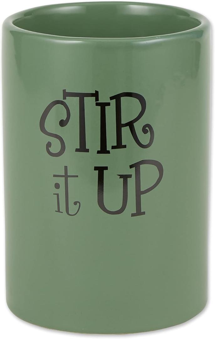 DII Kitchen Accessories Retro Collection, Ceramics, Utensil Holder, Artichoke