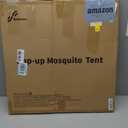 Sportneer Pop-Up Mosquito Net Tent, Instant Setup Camping Shelter for Cot or Ground, Breathable Mesh Bug Screen, Lightweight Portable Bed Canopy for Outdoor Indoor Adults Kids(86.6x33.5x35.4 in)