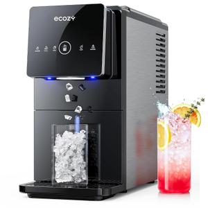 ecozy Nugget Ice Makers Countertop 40lbs Per Day, Touchless Ice Dispenser Nugget Ice Maker Countertop, Chewable Pebble Ice Machine, Self-Dispensing & Self-Cleaning for Home & Office Mistalo Drop Slim, 
Product Dimensions	16.38"D x 6.69"W x 13.46"H
Capacity	1.2 liters