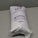 Cloud Contour Memory Foam Pillow Ergonomic Design for Sleeping Comfortably and Reducing Snoring Neck and Cervical Pillow with Cooling Pillowcase Purple