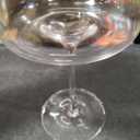 GLASSIQUE CADEAU Crystal Cocktail and Champagne Coupette Glasses | Set of 4 | 9 oz Elegant Long Stemmed Coupe Glassware for Gimlet, Espresso Martini, Daiquiri, Cosmopolitan | Fancy Round Saucers