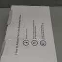 LOFE Organic Buckwheat Pillow for Sleeping with Organic Cotton Pillowcase - Kids/Travel Size 11''x16'' Adjustable Firm Pillow, Cervical Support for Back and Side Sleepers (Tartary Buckwheat Hulls) (Off White (Pure))