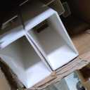 Vita Regency Vinyl Trellis 107" L x 95" H White Privacy Screen for Climbing Plants & Vines, BPA & Phthalate-Free PVC, Durable Outdoor Lattice, Easy Installation, Garden Décor