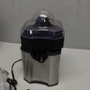 Cuisinart Pulp Control Citrus Juicer, Orange Juicer Squeezer and Lemon Squeezer with 3 Pulp Control Settings, Accommodates Small Limes and Large Grapefruits, CCJ-500P1, Black/Stainless Steel