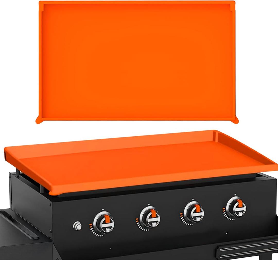 TAOMAND 36" Blackstone Silicone Griddle Cover and Blackstone Griddle Accessories | Comprehensive Protection | Thick & Durable | Reusable & Premium Food-Grade Silicone Grill Mat | from Dirt & Rust