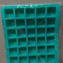 Sakolla Square Chocolate Mold, 40 Cavities Silicone Cube Mold for Chocolate, Candy, Caramel, Ice Cubes, Ganache, Gummy