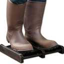 Jobsite Boot Scraper - Outdoor Shoe Scrubber Cleaner Brush (1 Pack)