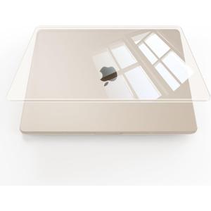 Soonjet Compatible with MacBook Air 13 inch Case, Crystal Clear Shell, Fits 2022-2026 M5/M4/M3/M2 A3449 A3240 A3113 A2681, Color-Matched Transparent Design for All MacBook Air 13.6 inch