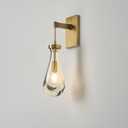 Raindrop Sconce Teardrop Sconce Hardwired