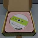 Portable CD Player with Bluetooth Desktop CD Player for Home CD Music Players with Remote Control, Timer, Built-in Dual Speakers with LED Display Home Audio Boombox FM Radio (Pink)