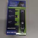 LED Display Ear and Nose Hair Trimmer Clipper for Men Women, 2025 Rechargeable 2 in 1 Professional Painless Eyebrow & Facial Hair Trimmer with Powerful Motor (Black)