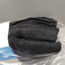 White Classic Luxury Black Hand Towels - Soft 100% Turkish Cotton | Highly Absorbent Hotel spa Bathroom Towel Collection | 16x30 Inch | Set of 6